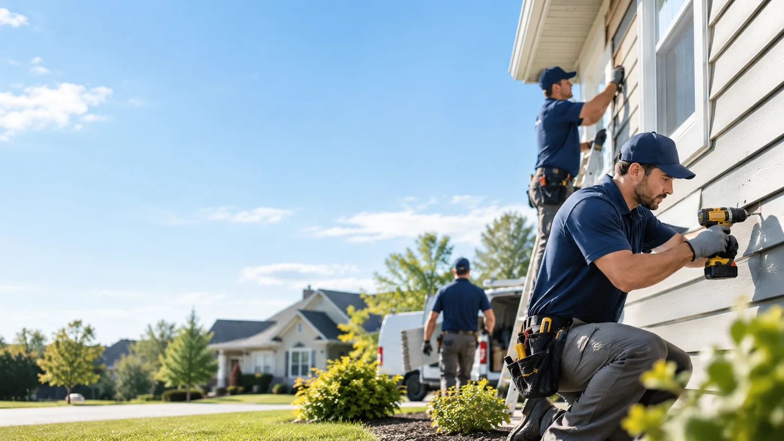 Commercial Siding Repair in Eaton, OH